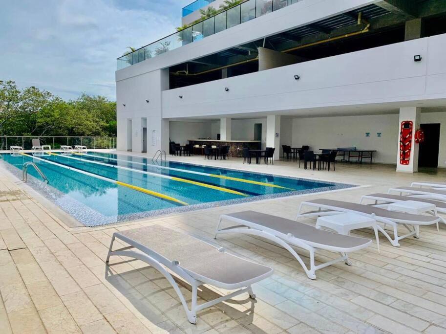 Precioso Apartamento en Samaria Club de Playa Santa Marta  Exterior foto