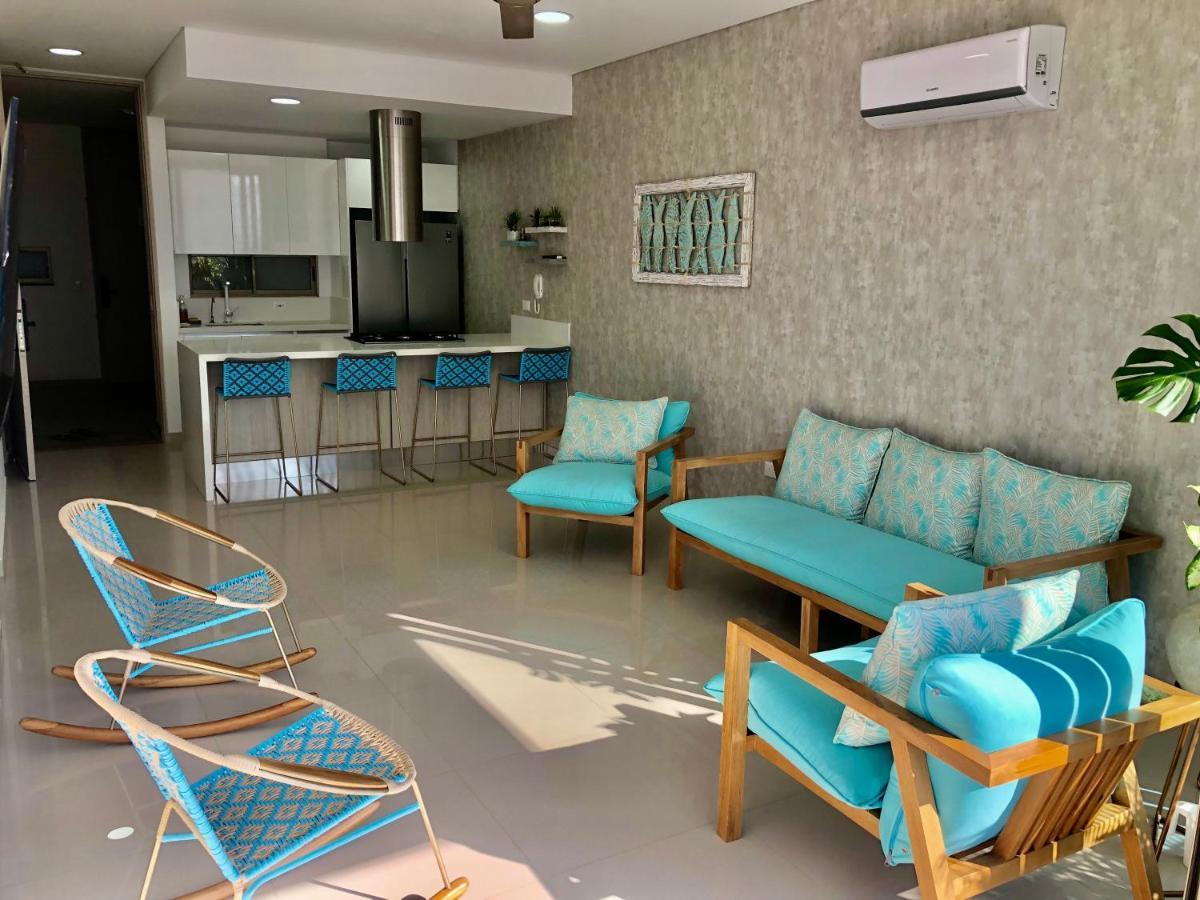 Precioso Apartamento en Samaria Club de Playa Santa Marta  Exterior foto