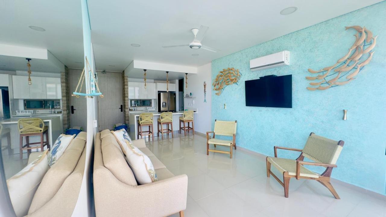 Precioso Apartamento en Samaria Club de Playa Santa Marta  Habitación foto