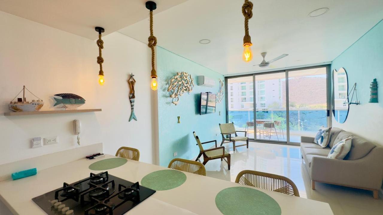Precioso Apartamento en Samaria Club de Playa Santa Marta  Habitación foto